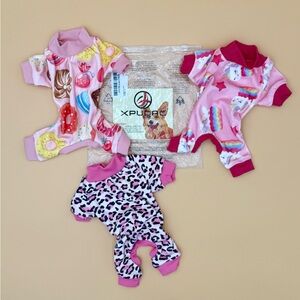 Dog Pajamas Soft Strechy New in bag ships next‎ day Size XS